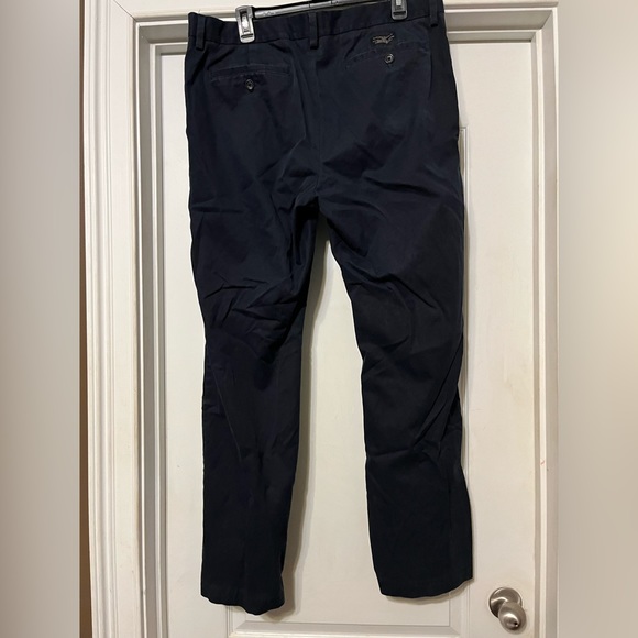 Banana Republic Gavin Chinos Men's 36 x 34 Navy Casual Pants - Picture 2 of 6